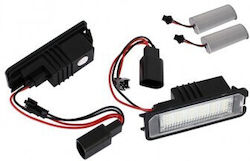 Φώτα Πινακίδας Led για Skoda Superb Volkswagen Eos / Passat / Passat CC / Scirocco Porsche Boxster / Carrera GT 2τμχ Φώτα Πινακίδας Led για Skoda Superb Volkswagen Eos / Passat / Passat CC / Scirocco Porsche Boxster / Carrera GT 2τμχ