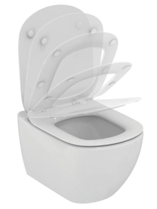 Ideal Standard Tesi Ii Aquablade Wall-Mounted Toilet White