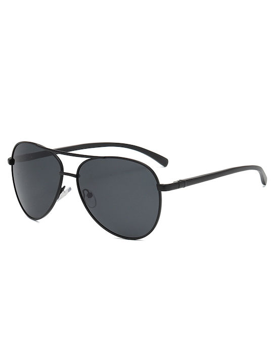 Techsuit Sunglasses Μαύρα with Metal Frame & Black Lens Techsuit Sunglasses Μαύρα with Metal Frame & Black Lens