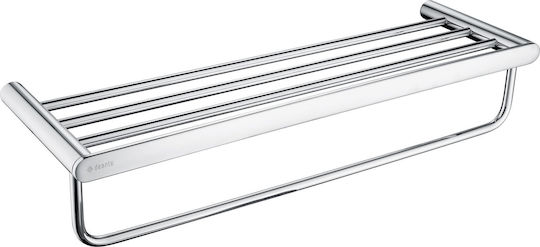 Deante Single Wall-Mounted Bathroom Rail ​62.8x62.8cm Silver