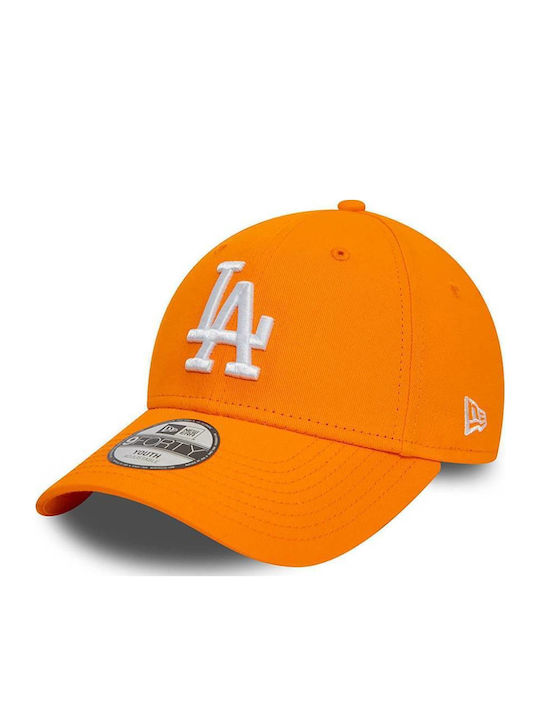New Era Παιδικό Καπέλο Jockey League Ess 9forty La Dodgers Πορτοκαλί