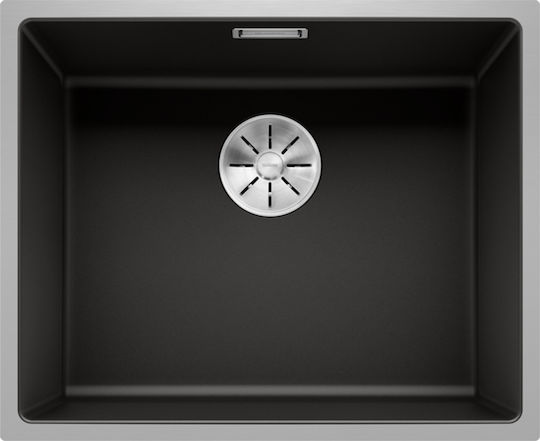 Blanco Ένθετος Νεροχύτης Inox Μ54.3xΠ44.3cm Μαύρος
