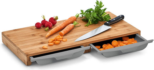 Zeller Rectangular Wooden Chopping Board Beige 50x28.5cm