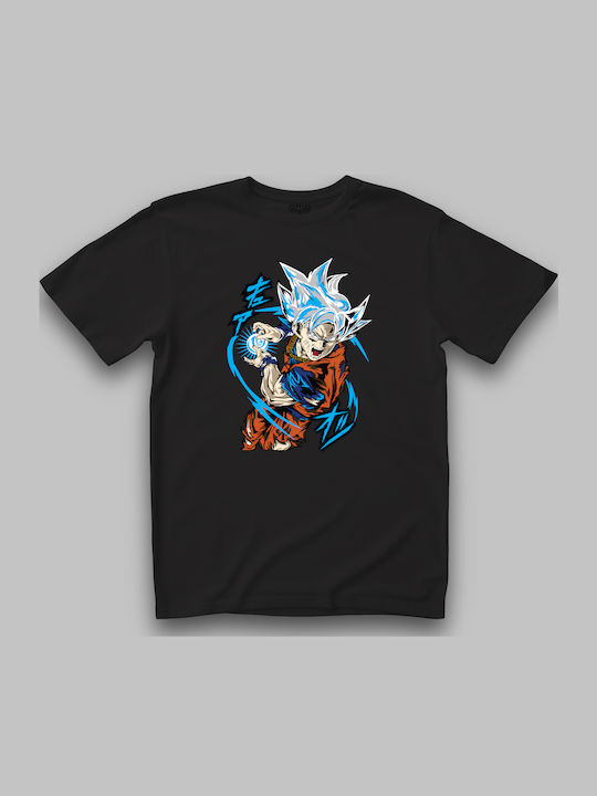 Μπλούζα Μαύρη Premium Ποιότητα Τύπωμα Dragon Ball Z Goku