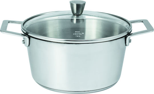 Cristel Βαθιά Ανοξείδωτη Κατσαρόλα 1.8lt / 18cm Cristel Βαθιά Ανοξείδωτη Κατσαρόλα 1.8lt / 18cm