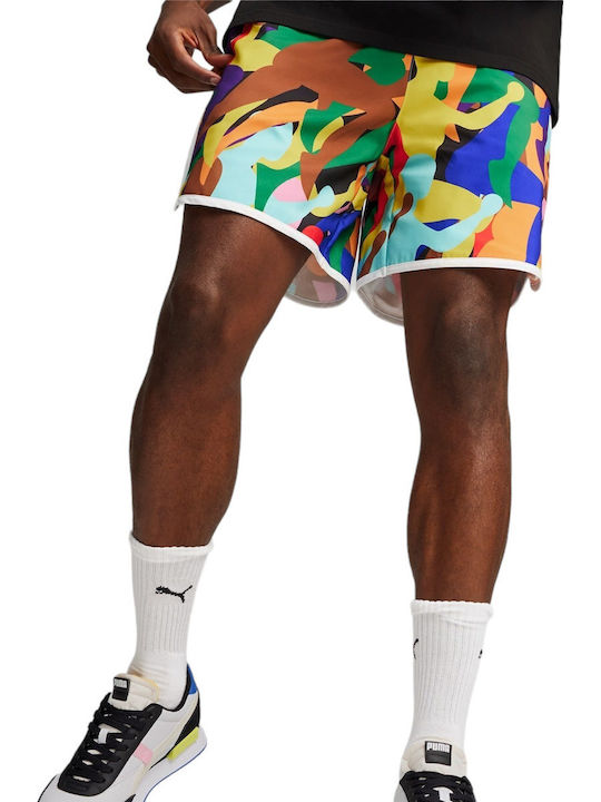 PUMA Classics Love Ανδρική Βερμούδα Πολύχρωμη