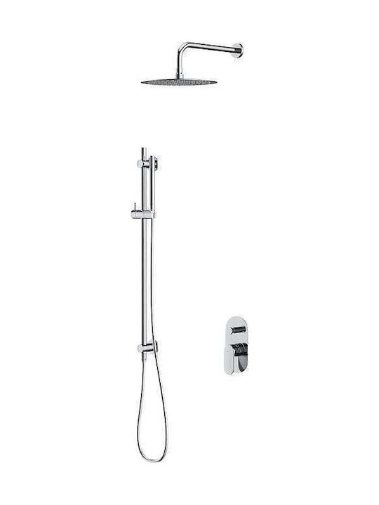 Cersanit Duschsäule mit Armatur Gray