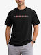 Classics Love Men's Short Sleeve Undershirt in Black Color