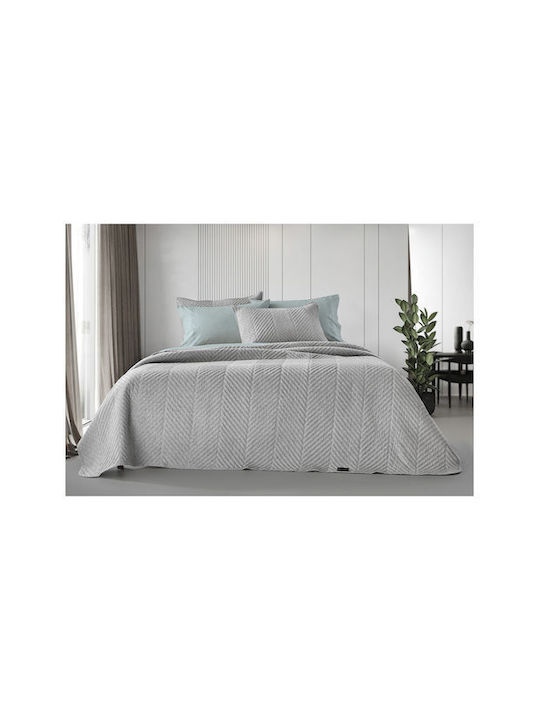 Guy Laroche Bone Set Coverlet Queen Microfiber ...