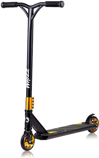 Lionelo Παιδικό Πατίνι Whizz Δίτροχο Freestyle Black Carbon Yellow