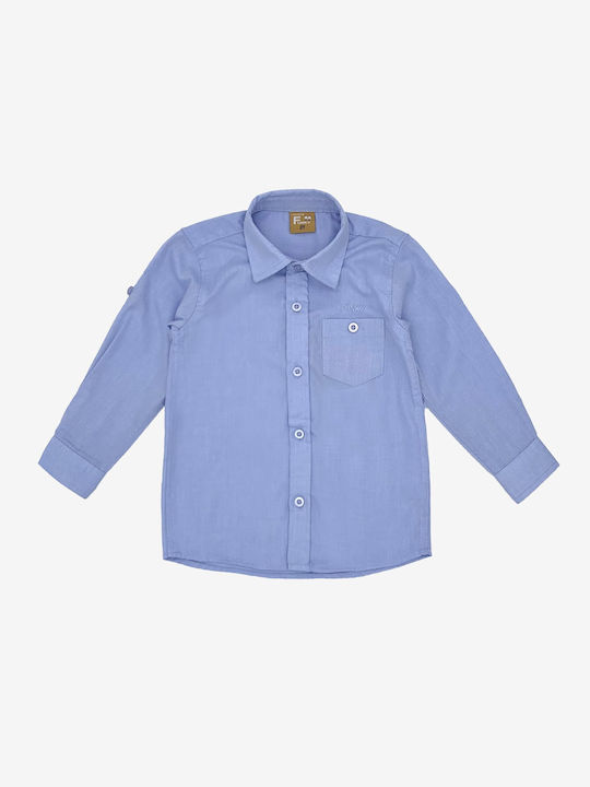 Funky Kids Shirt Light Blue