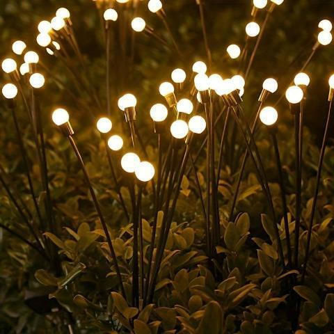 Fos me Spiked Solar Light 3W with Warm White Light 3000K IP44 15cmx60cmcm