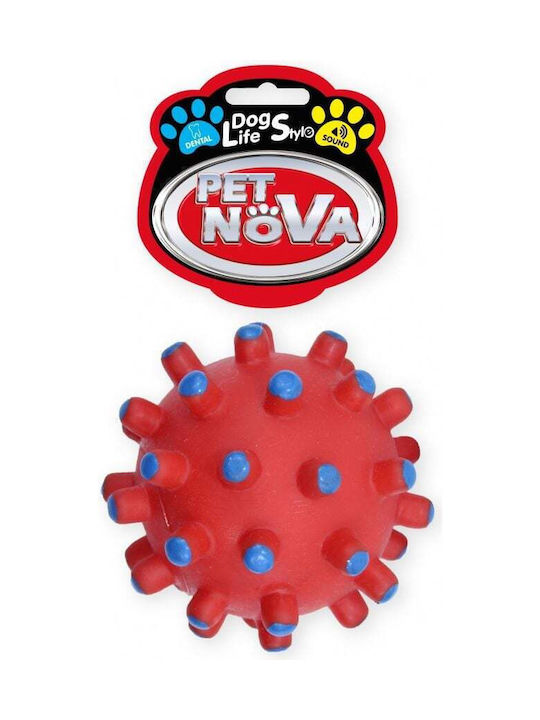 Pet Nova Μπάλα Παιχνίδι Σκύλου από Καουτσούκ Small / Large Κόκκινη Pet Nova Μπάλα Παιχνίδι Σκύλου από Καουτσούκ Small / Large Κόκκινη