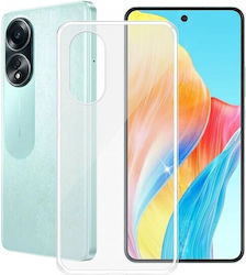 Oppo Back Cover Silicone / Plastic Transparent (Oppo A58)