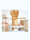 Επιτραπέζια Βάση Bamboo 23.5x10x20εκ. Λευκή
