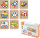 Ξύλινο Παιδικό Puzzle Σφηνώματα 32pcs Viga Toys