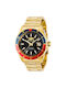 Invicta Watch Automatic with Gold Metal Bracelet