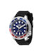 Invicta Watch Battery with Black Rubber Strap