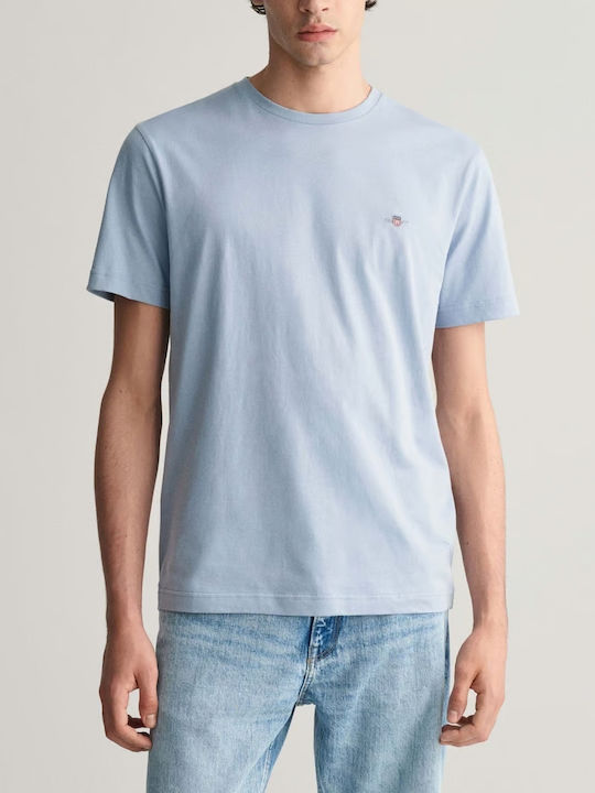 Gant Men's Short Sleeve T-shirt Ciel