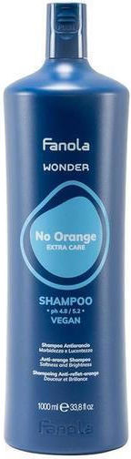 Fanola Wonder No Orange Extra Care Shampoos Hydration & Shine for Coloured Hair 1000ml