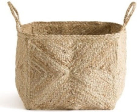 Fidelio Pool Aufbewahrungskorb Korbweide Beige 70x70x45cm 1Stück