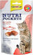 Gimcat Nutri Pockets Λιχουδιές με Σολομό για Γά...