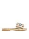 123_24 Soleil Soleil Sandalen De Siena Gold Leder