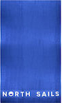 Baumwollhandtuch North Sails 623267000-831 172 x 98 cm Blau