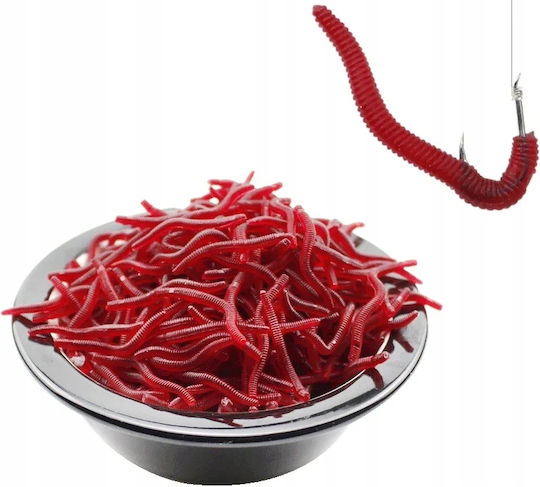 Künstlicher Köder 3.5cm Red Set 100Stück