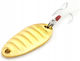 Künstlicher Köder Löffel 3.4cm/7.5gr Gold