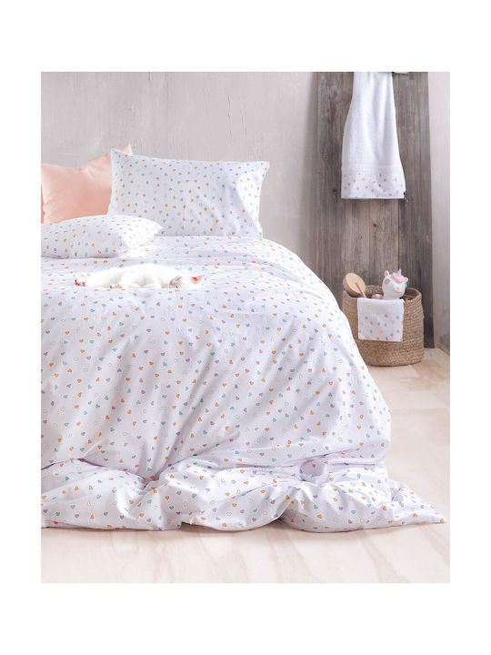 Rythmos Tiny Heart Set Kids Duvet Cover Single ...