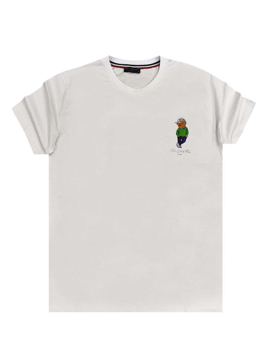 New World Polo T-shirt White Cotton