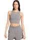 Sportswear Women's Athletic Blouse Sleeveless Gray