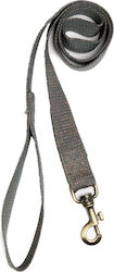 Hundeleine Führungsriemen 1544 30 14 3cm Grau Kupfer Bronzehaken 1,30m Gesamt