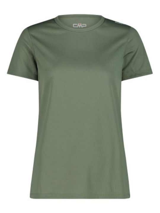 CMP Damen Sport T-Shirt Schnell trocknend Salvia