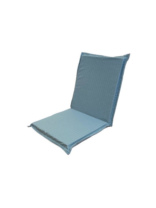 Linea Home Garden Chair Cushion With Backrest Petrol Blue 50x110cm