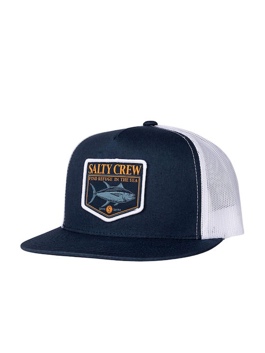 Salty Crew Men's Trucker Cap Navy Blue