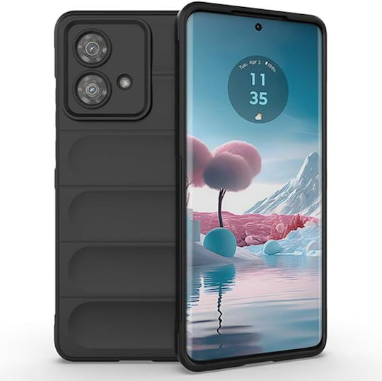 Techsuit Shield Back Cover Σιλικόνης Μαύρο (Motorola Edge 40 Neo)