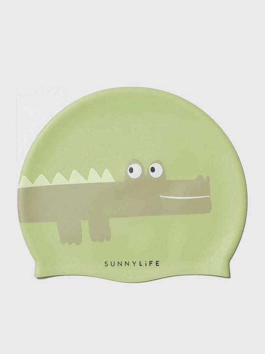 Sunnylife Σκουφάκι Κολύμβησης Παιδικό Πράσινο Sunnylife Σκουφάκι Κολύμβησης Παιδικό Πράσινο