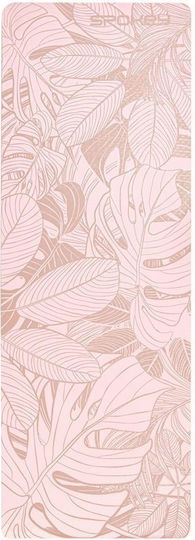 Spokey Covor de exerciții fizice Yoga Roz (183x61x0.4cm)