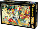 Puzzle 2D Kandinsky: Schiță pentru Compoziția II 1000 Bucăți