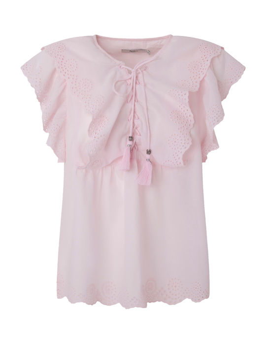 Pepe Jeans Women's Blouse Pink