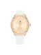 Tommy Hilfiger Watch with White Leather Strap