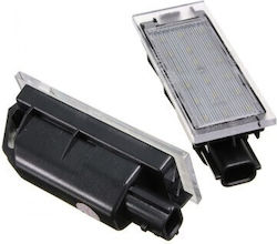 Lumini pentru plăcuțele de înmatriculare Lumini LED pentru Renault Rapid Chevrolet Lumină 50000 2buc