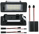 Lumini pentru plăcuțele de înmatriculare Lumini LED pentru Audi A4 / Magazin online / A1 Seat Ibiza Volkswagen Passat Porsche Panamera 2010 2buc