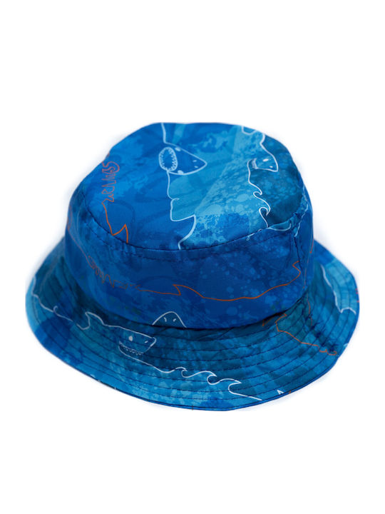 Tortue Παιδικό Καπέλο Bucket Υφασμάτινο Μπλε
