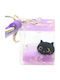 Μπρελόκ I-total Bubble 3d Cube Black Cat