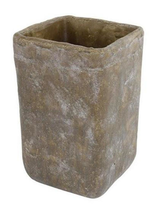 Plastona Pot Brown 14x14x22cm