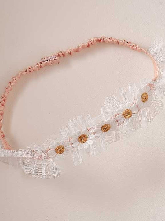 Ginger Ray Pink Kids Headband with Flower