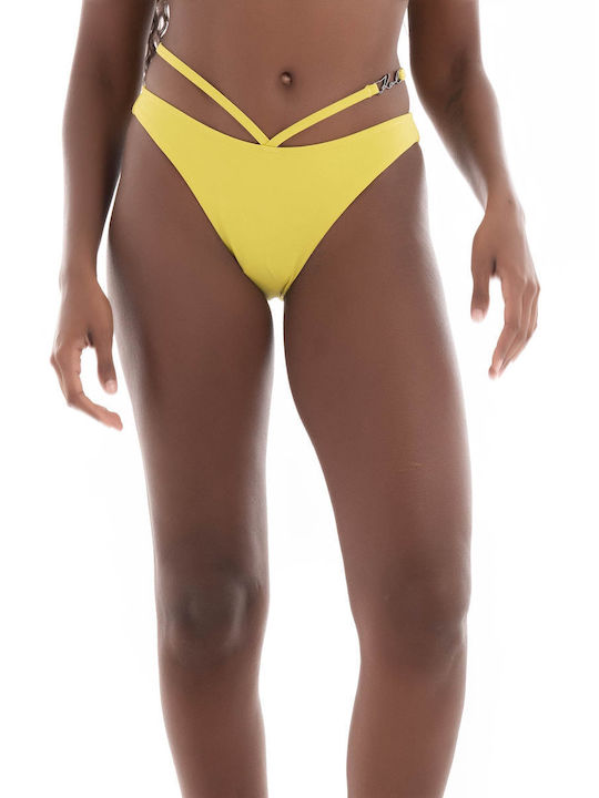 Karl Lagerfeld Bikini Alunecare Yellow